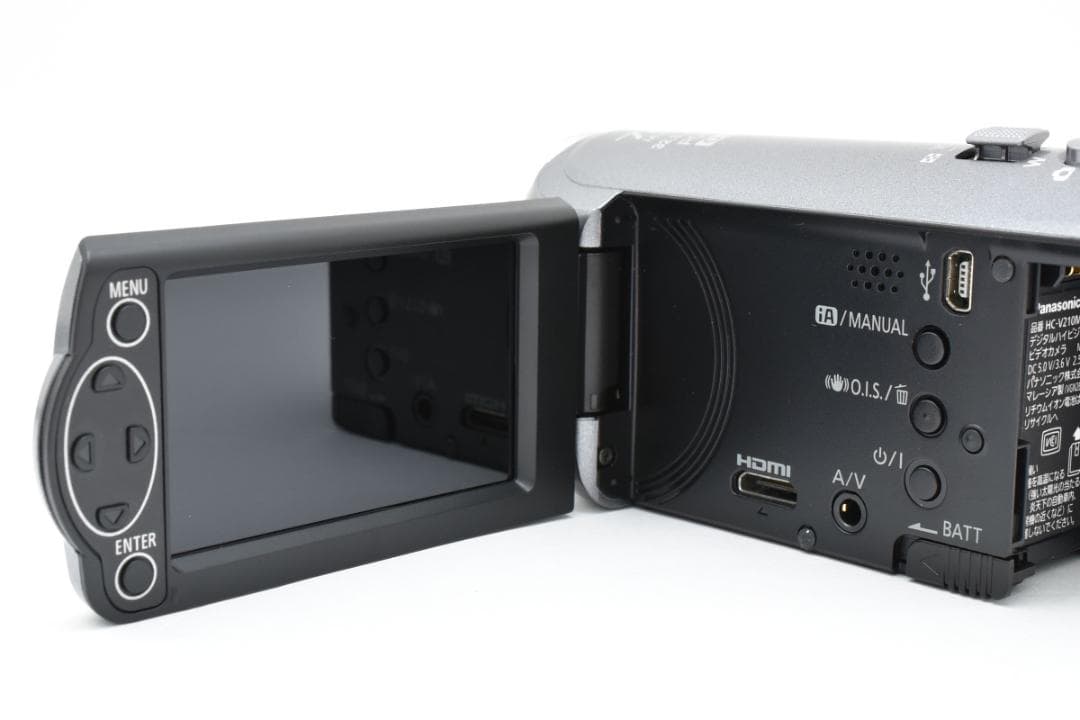 【極美品】Panasonic ビデオカメラ　 HC-V210M グレー　新品級！