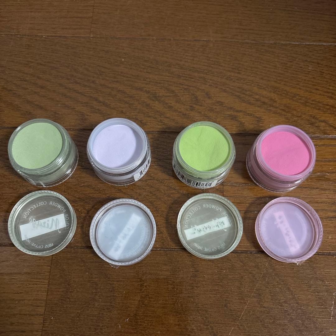 【新品未開封含む】フルーリア　アクリルパウダー　アクリルリキッド　カラーパウダー