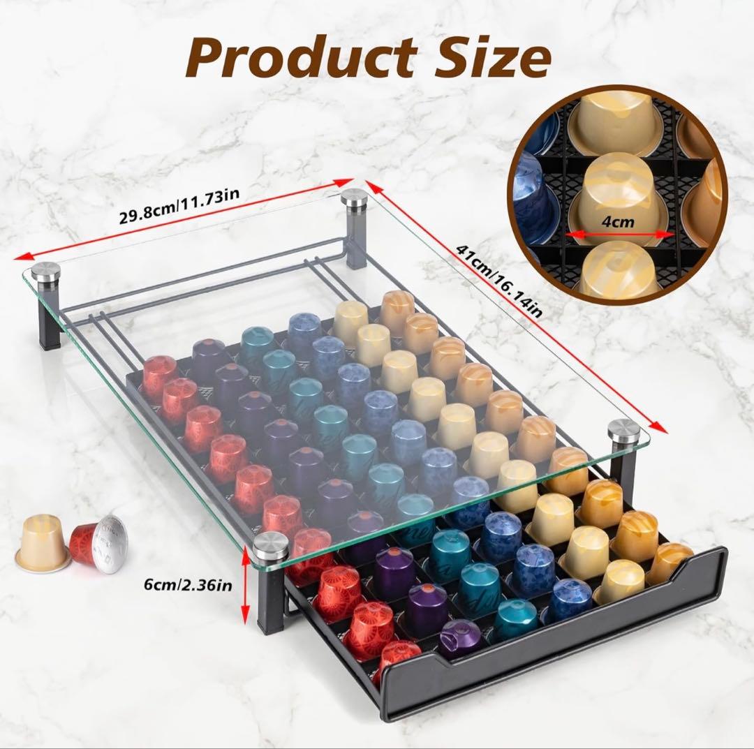 ネスプレッソ　ピクシーツー　エアロチーノ3 カプセルケース　互換カプセル