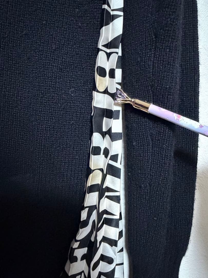 sacai ブラック カーディガン