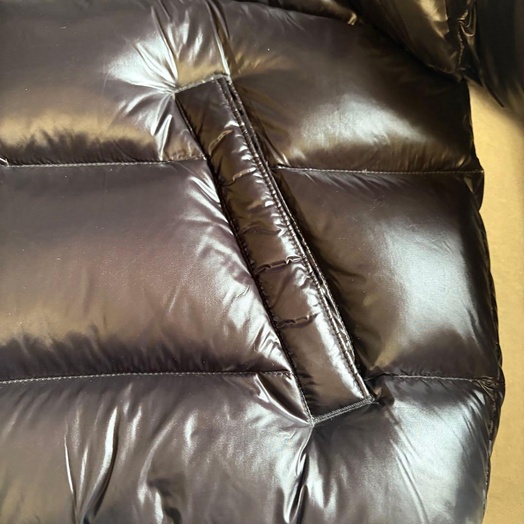 【美品】ZARAダウンジャケット パフ M ショート丈 光沢 ブラック