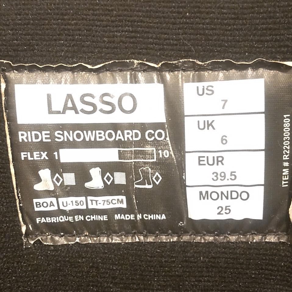 ★BOA★ RIDE ライド メンズ スノーボードブーツ LOSSO 25cm