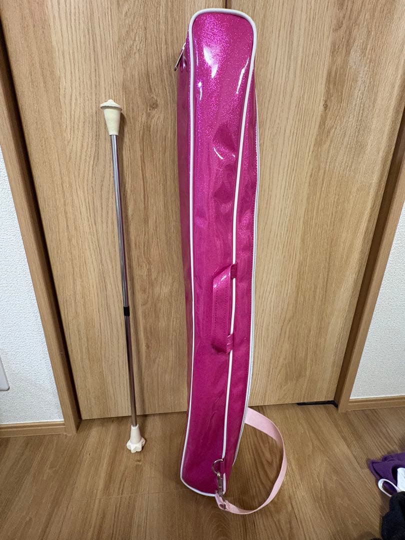 バトントワリング用ピンクバッグ