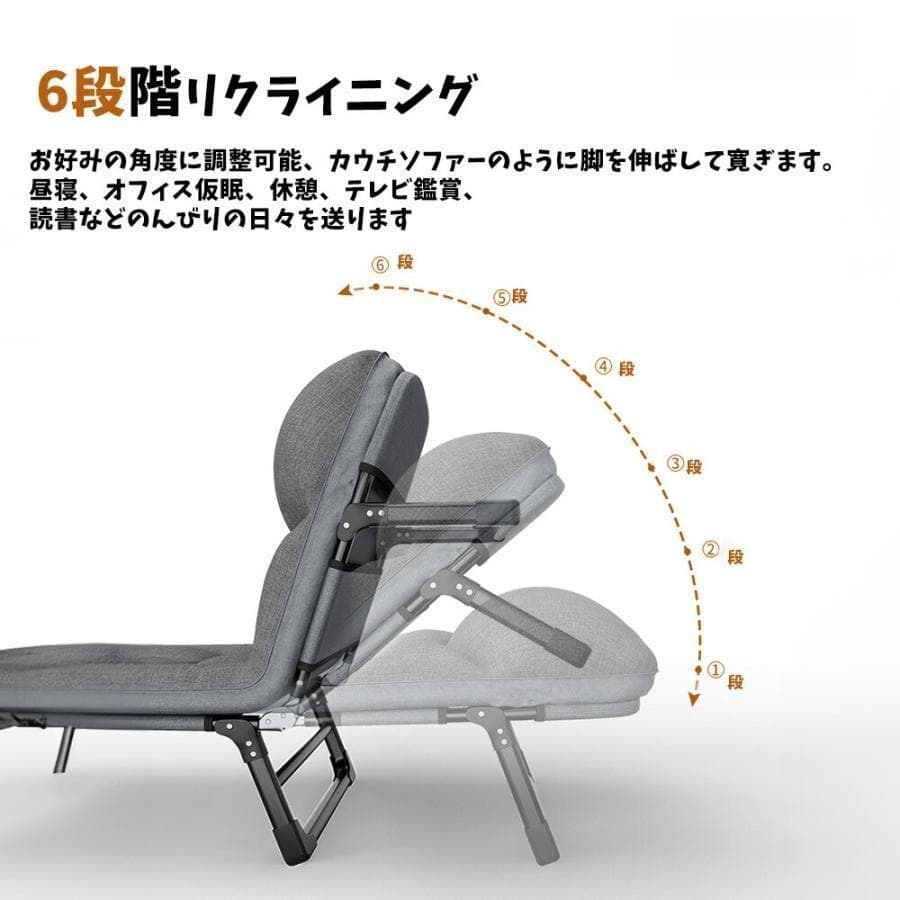 折りたたみベッド 60*180cm コンパクト 組立不要 軽量 折りたたみコット