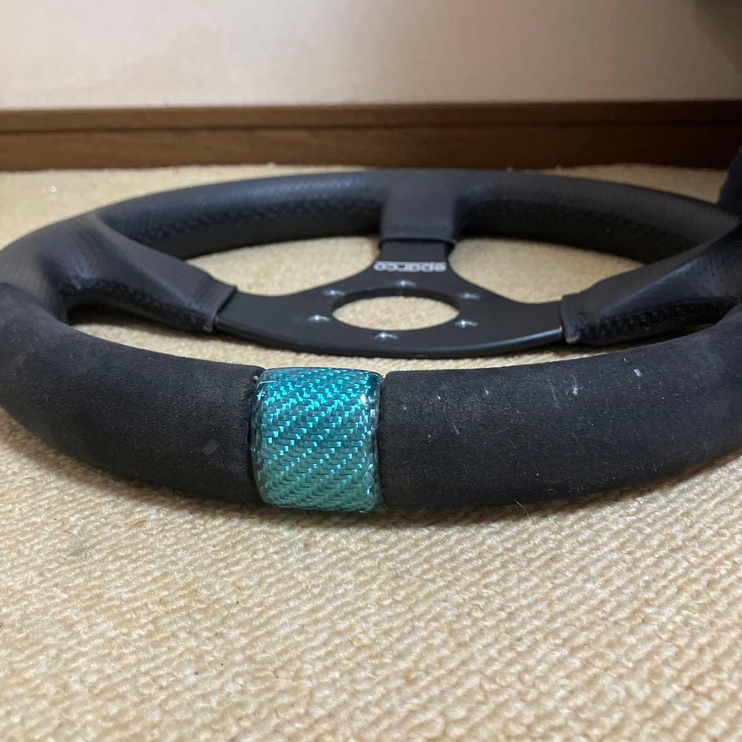 Sparco ステアリング 3スポーク 黒