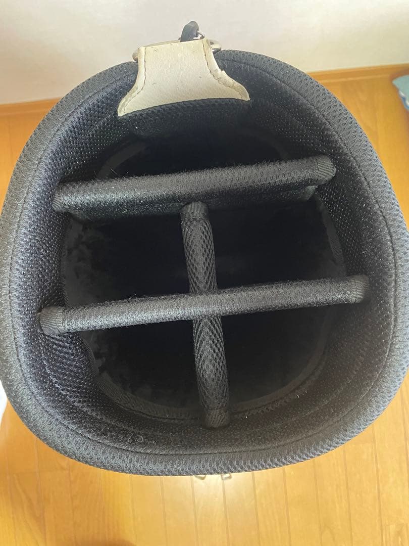 Srixon キャディバッグ　ホワイト/レッド