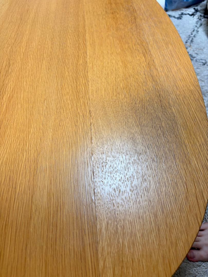 無印　楕円こたつ　ローテーブル ケーブル欠品