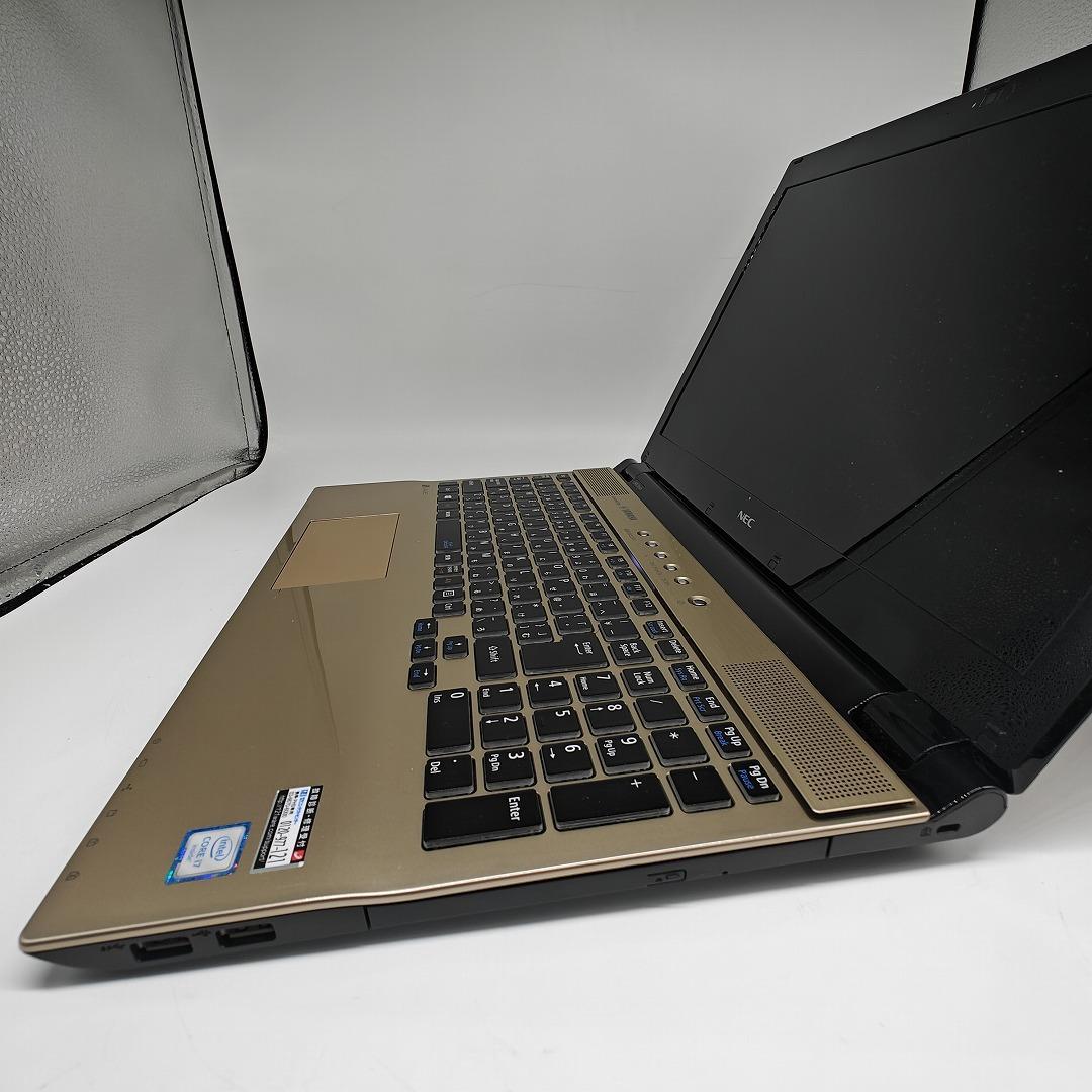 【LAVIE】高速i7 SSD128GB+HDD1TB ゴールド ノートPC