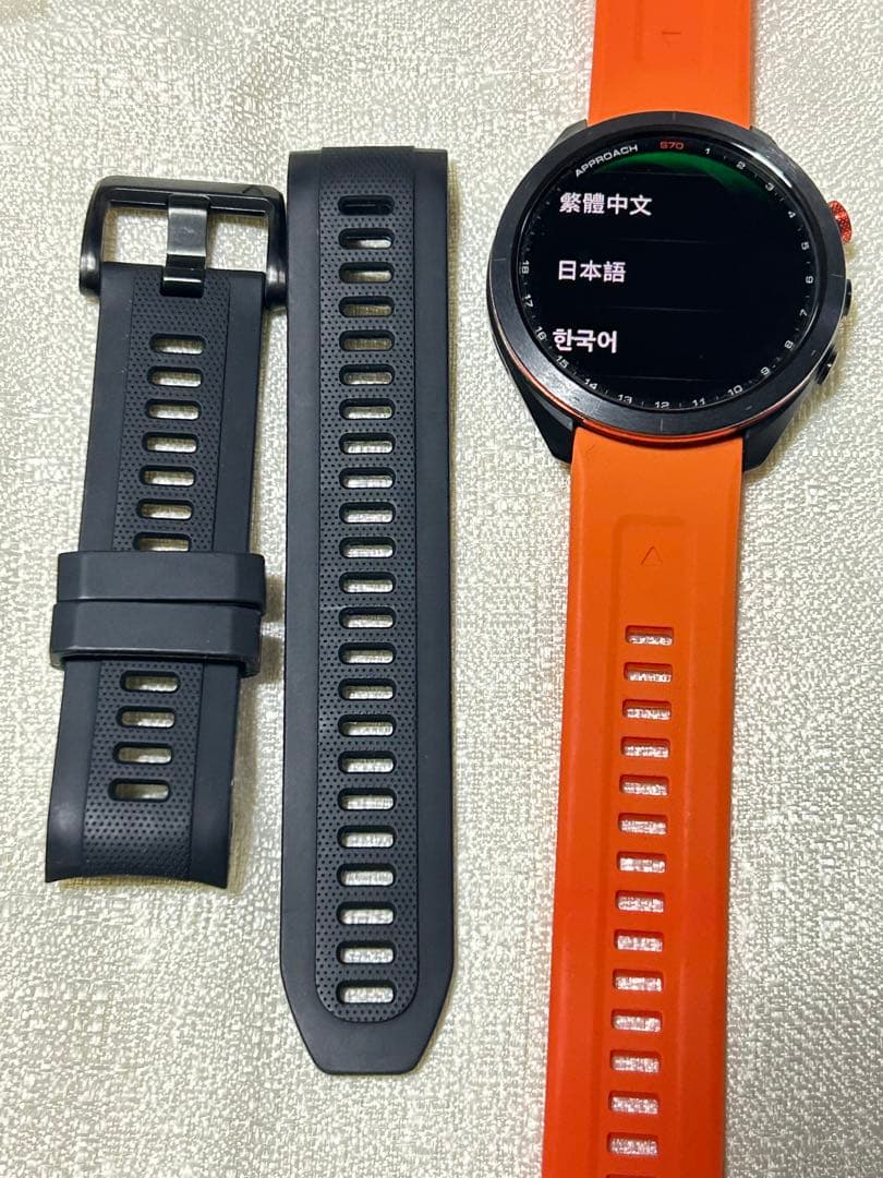 GARMIN Approach S70 47mm 黒 GPSゴルフナビ
