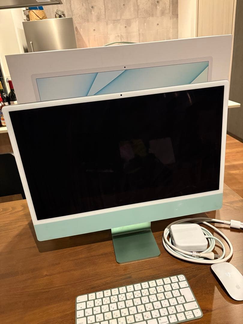 Apple iMac 24インチ/M1/8GB/512GB マウスキーボードなし