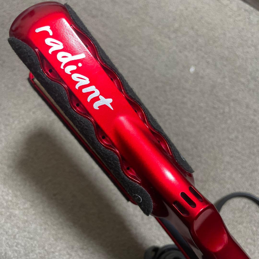 ラディアント ストレートヘアアイロン 28mm レッド