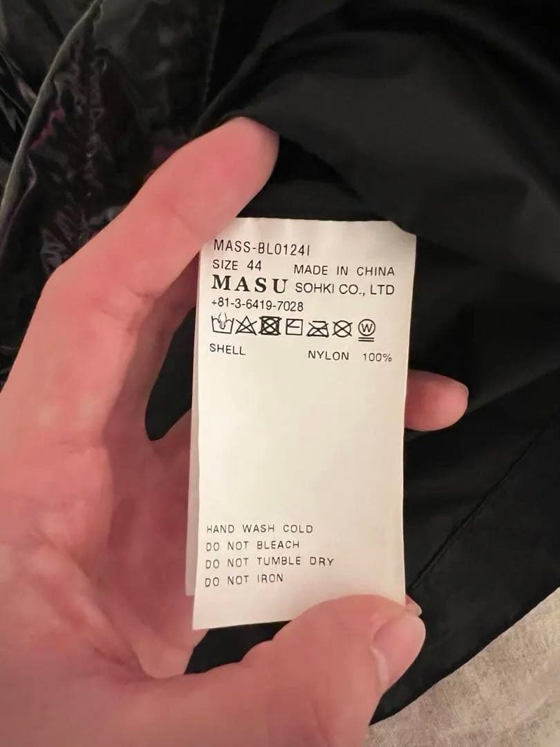 MASU 23ss 24aw dancing anorak セットアップ