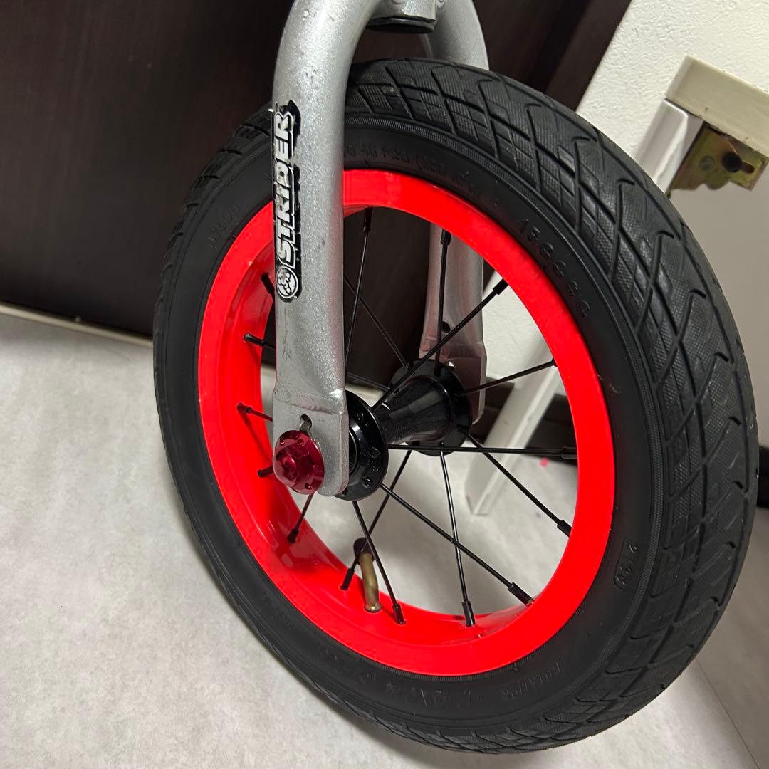 STRIDER PRO バランスバイク シルバー ストライダープロ 交換パーツ付