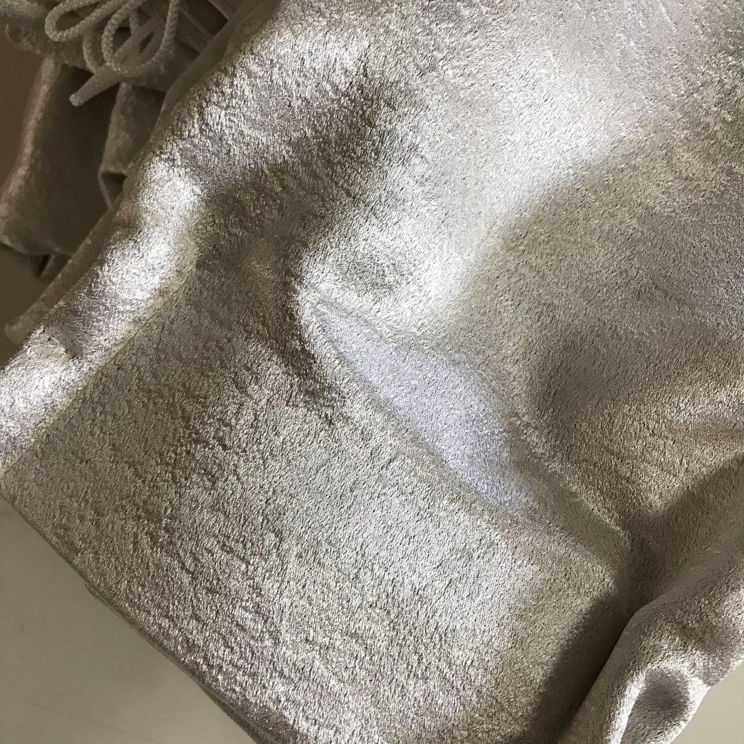 遮光カーテン　幅135cm×丈240cm2枚 シルバー