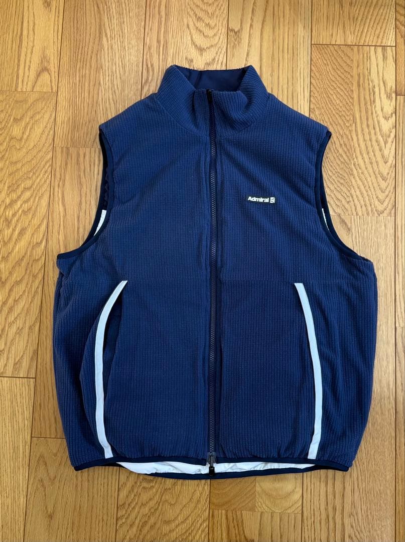 アドミラル Admiral ベスト メンズ リバーシブルフリースコンビベスト