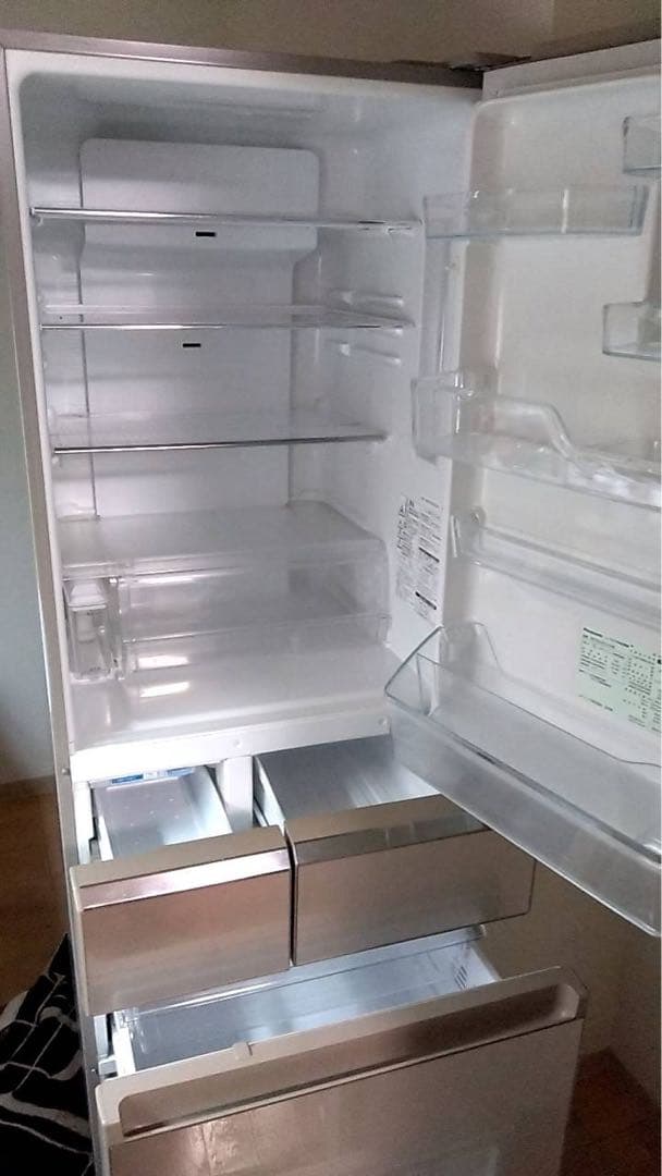 【Panasonic】冷蔵庫　2015年製　NR-E430GV-N形