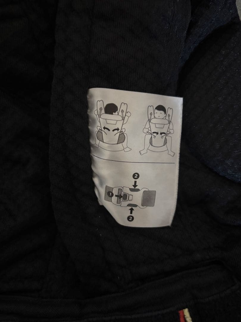 【超美品】エルゴベビー オムニブリーズOMNI Breeze 抱っこ紐　ブラック