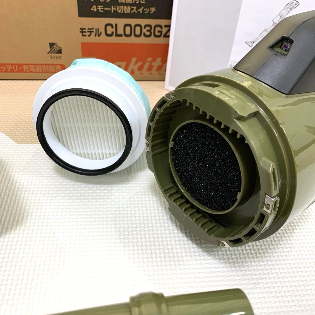 【超美品】マキタ 充電式クリーナ CL003G オリーブ
