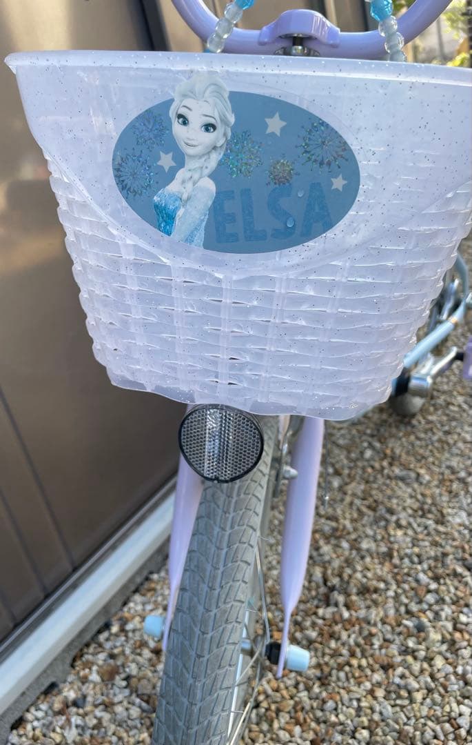 【直接引き渡し】18インチ　子供用自転車　アイデス　アナと雪の女王