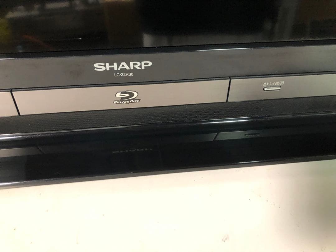 名）【ジャンク】135. SHARP 液晶テレビ　LC-32R30