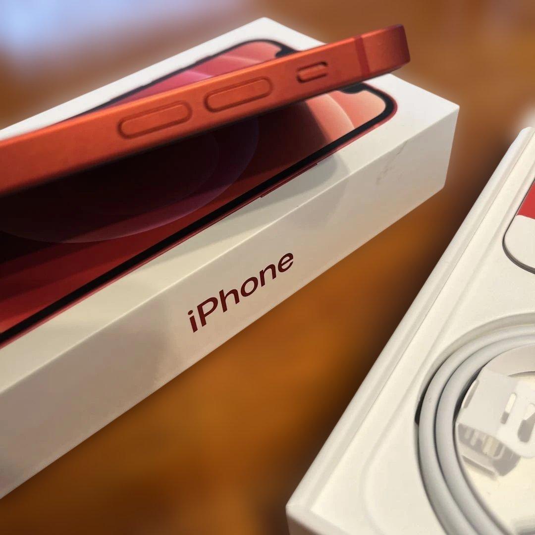 スマートフォン本体 iPhone 12 mini RED 128GB