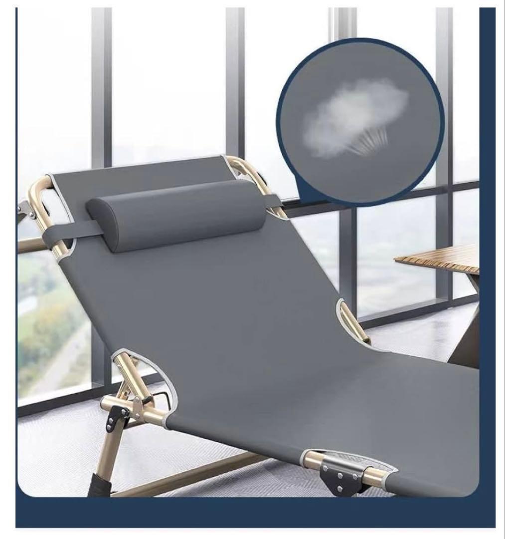 簡易ベッド 折り畳みベッド ソファーベッド シングル コンパクト グレー