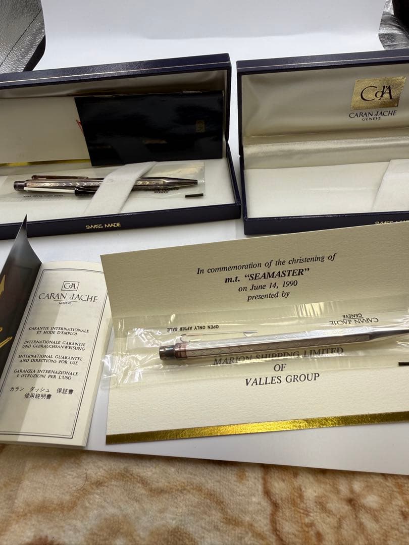 MARION SEAMASTER ボールペン兩本