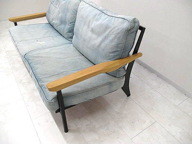 WTW ダブルティー「ティズモ」デニム 2人掛けソファ 西海岸 サーフスタイル