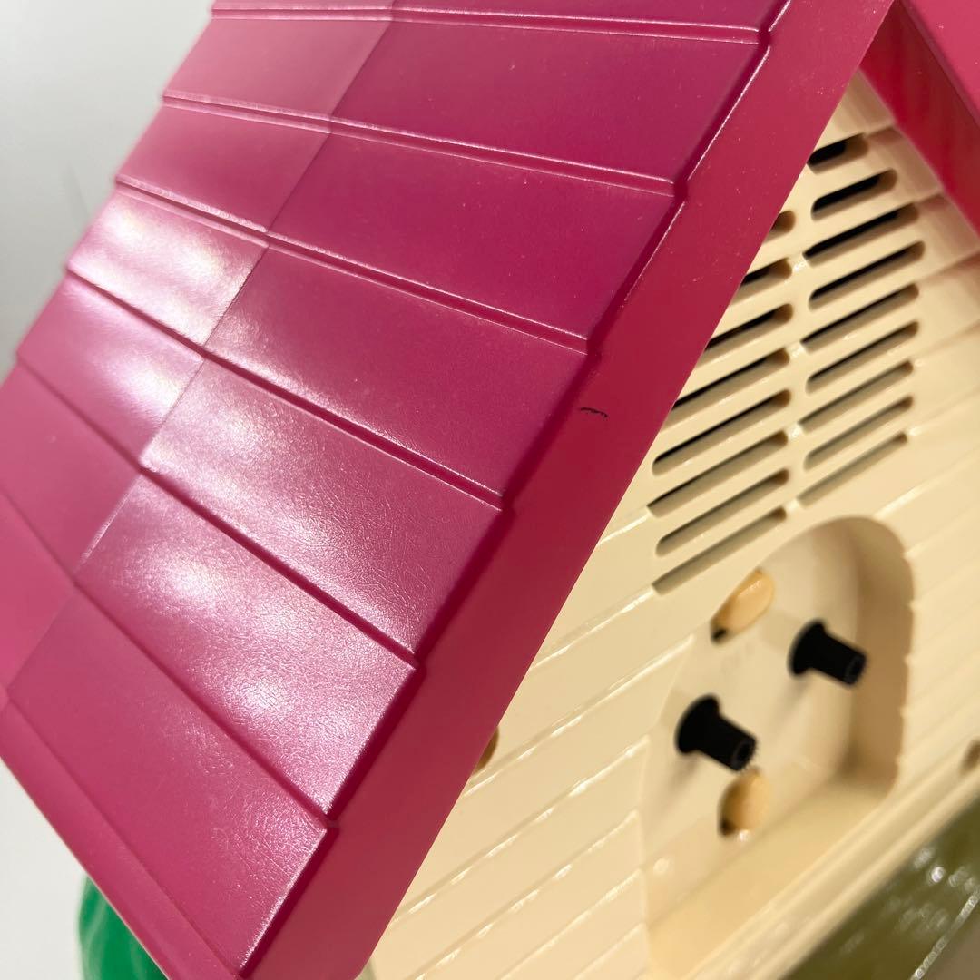 ハローキティ　目覚まし時計　ジオラマ　レア　レトロ　ハウス　ジャンク