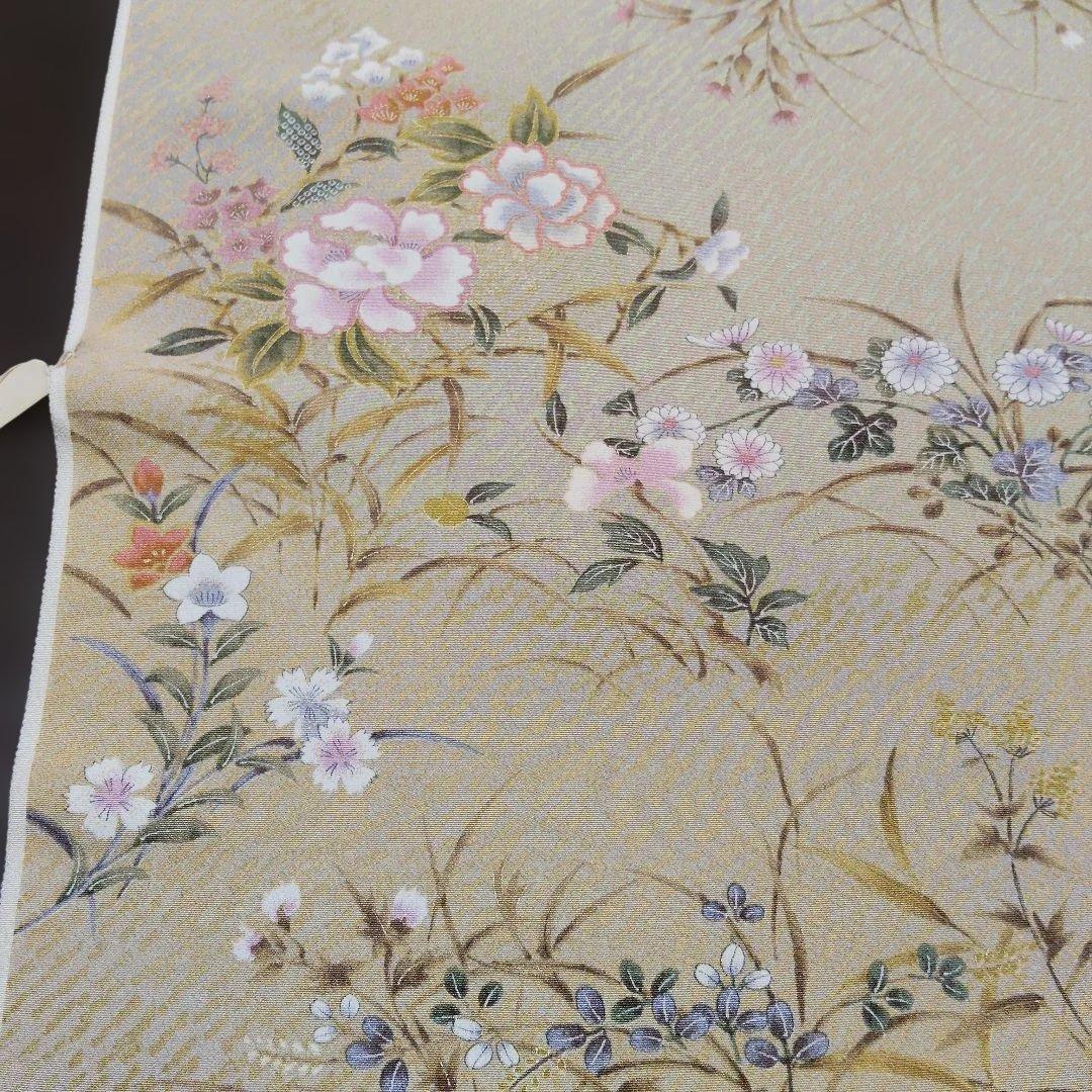 No.128　新春反物祭り　丹後ちりめん　限定発送1/5まで　ワントーン濃い色