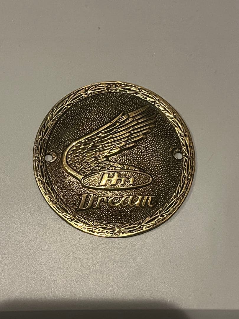 ペ*シ様 ホンダ HONDA 真鍮 エンブレム タンク マーク ホンダドリーム