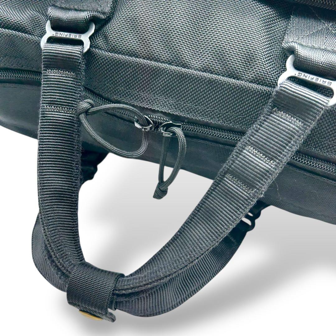 【美品】ブリーフィング 3way バックパック C3ライナー ブラック A4収納