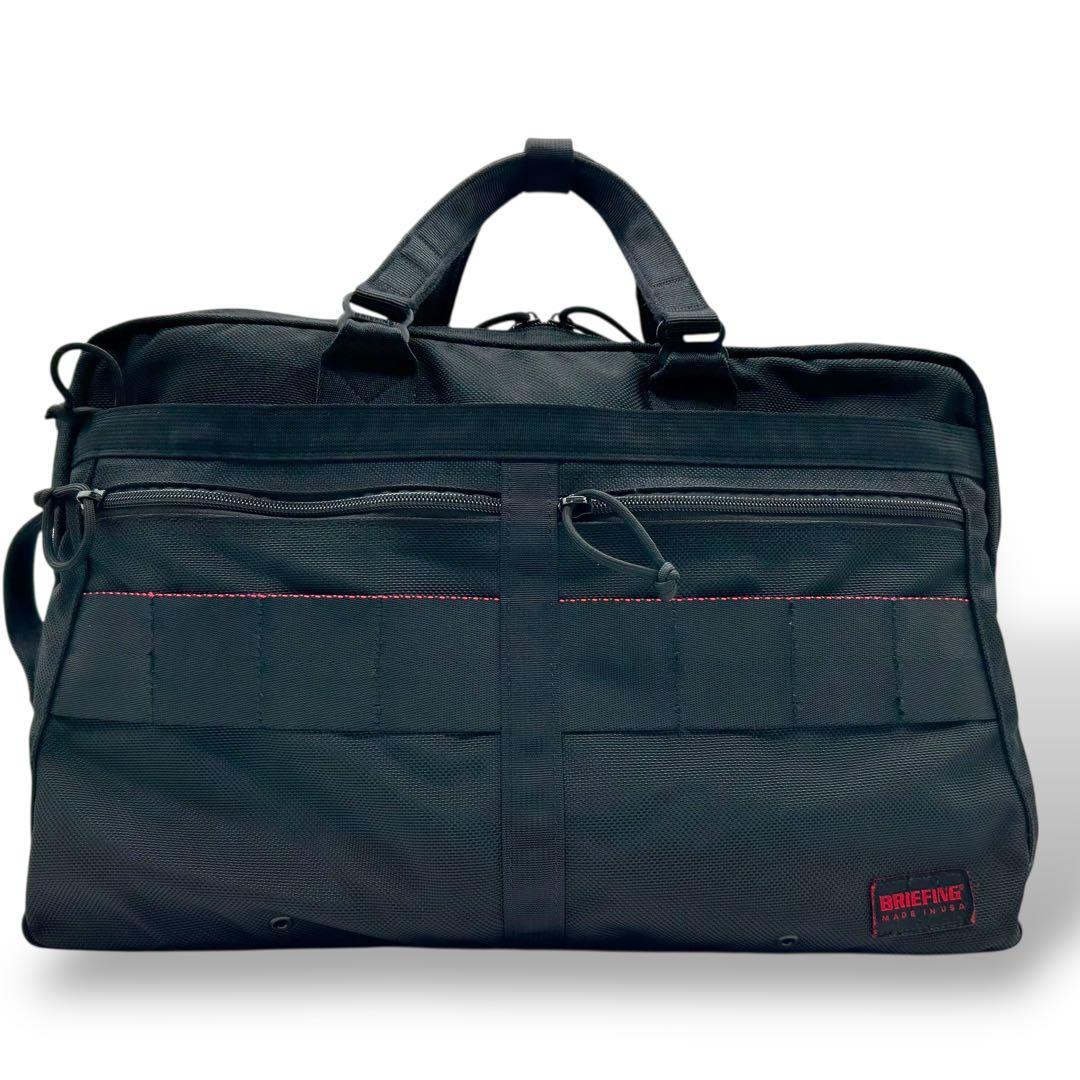 【美品】ブリーフィング 3way バックパック C3ライナー ブラック A4収納