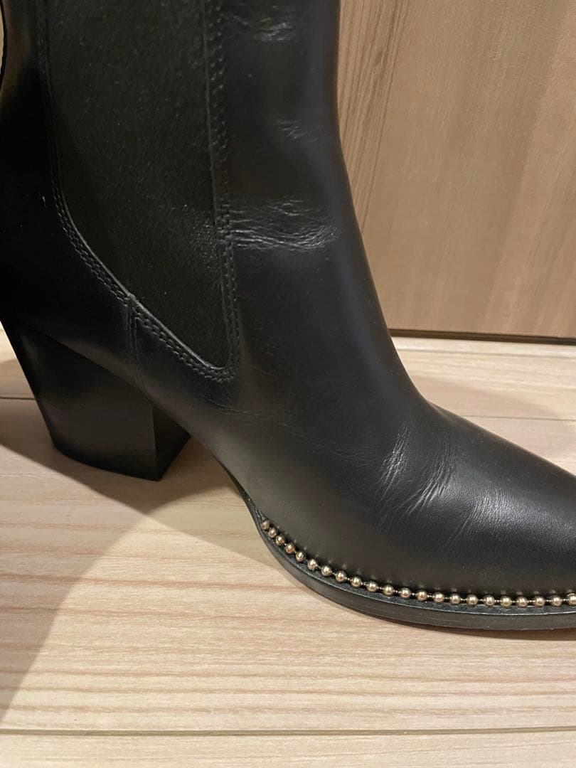 COACH コーチ ショートブーツ サイドゴア