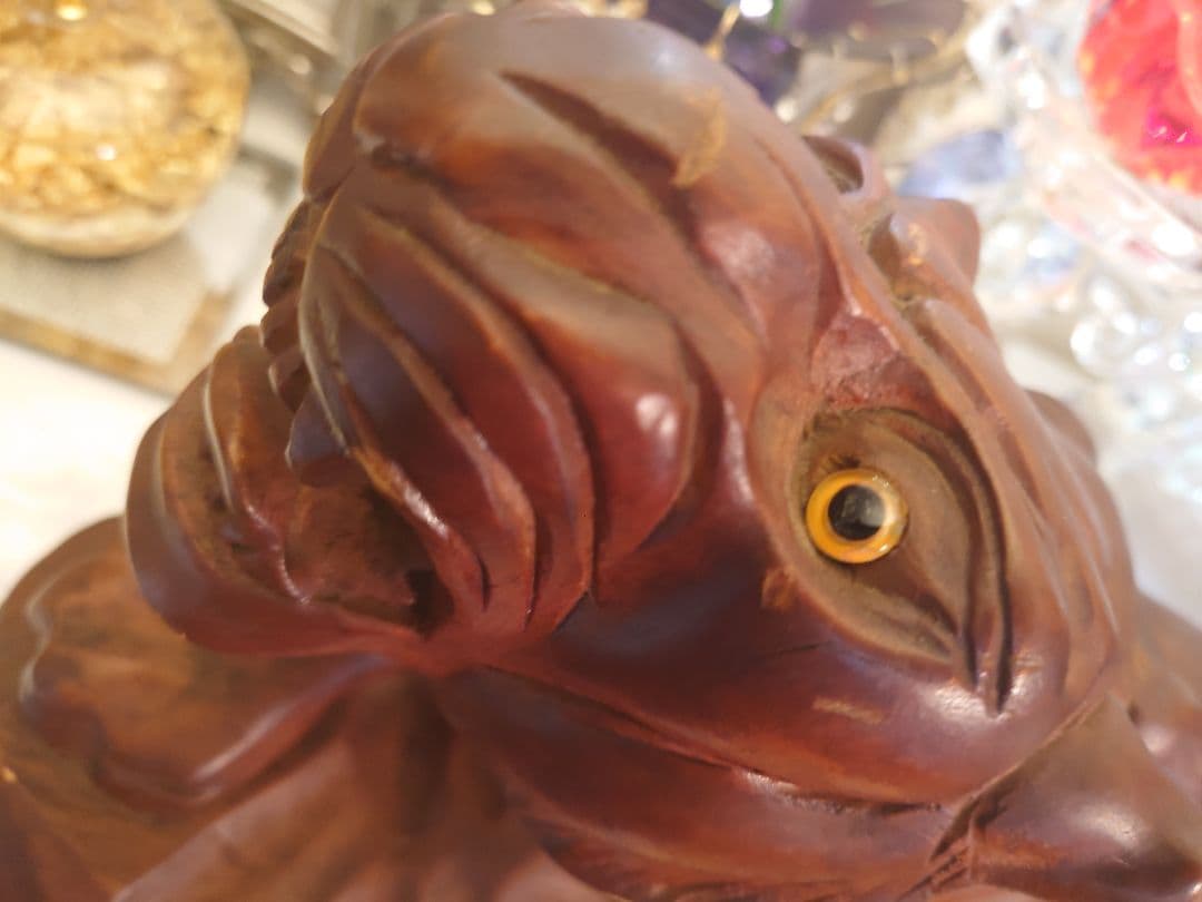 アンティーク　虎置物　風水