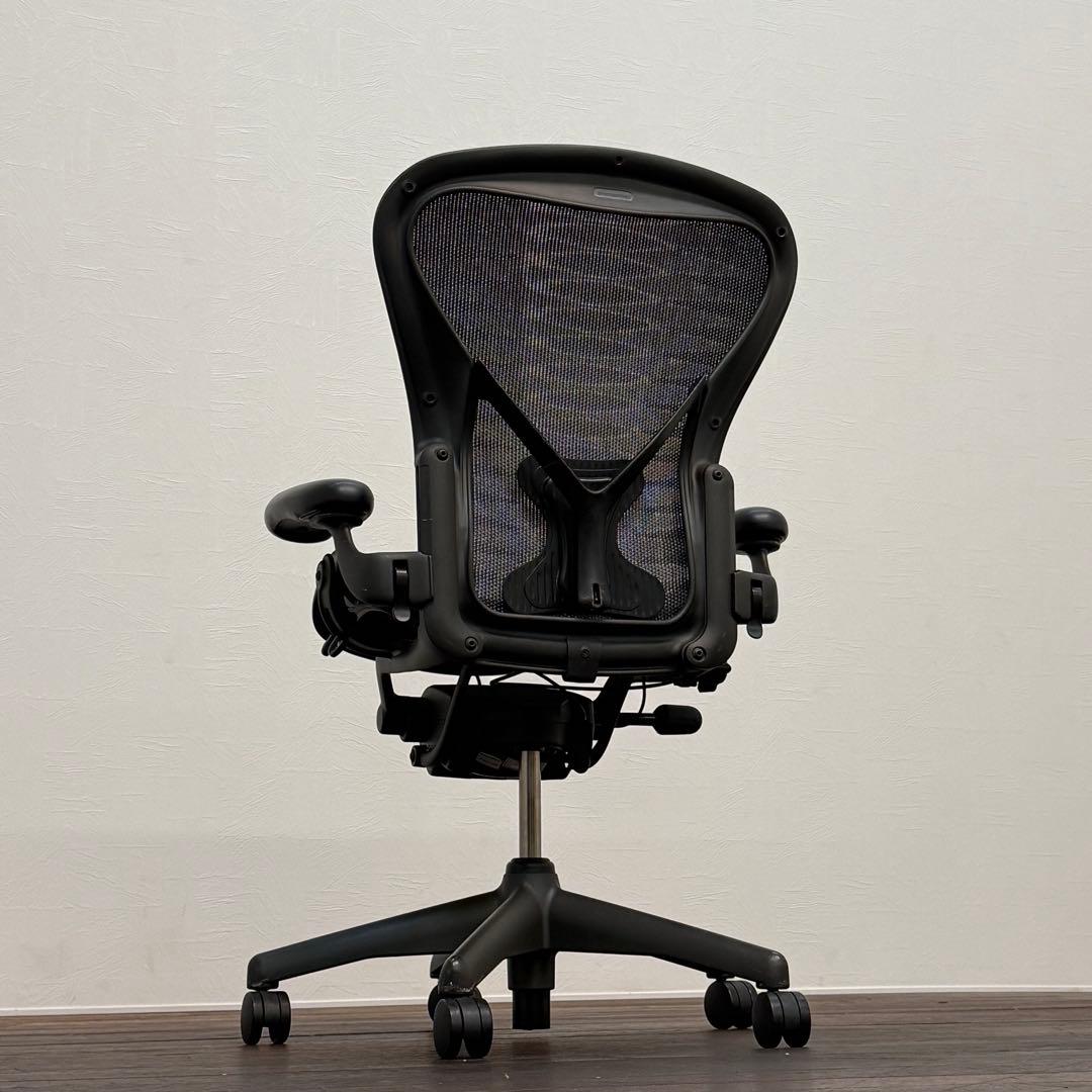 H110K2 ハーマンミラー アーロンチェア B タキシードメッシュ