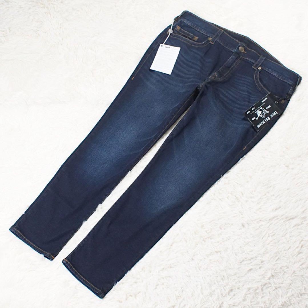希少サイズ《TRUE RELIGION》ROCCO(W40)スキニー 加工
