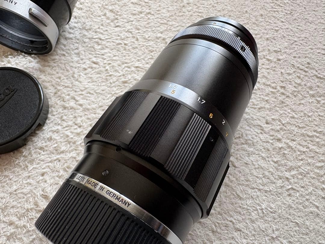 美品 元箱フード付き Leica TELE ELMAR 135mm f4