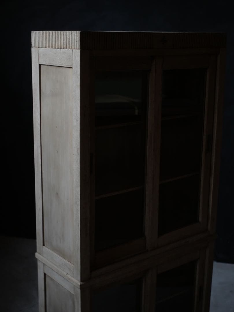 食器棚　収納棚　棚　キッチン　器　作家　古家具　古道具　アンティーク　昭和レトロ