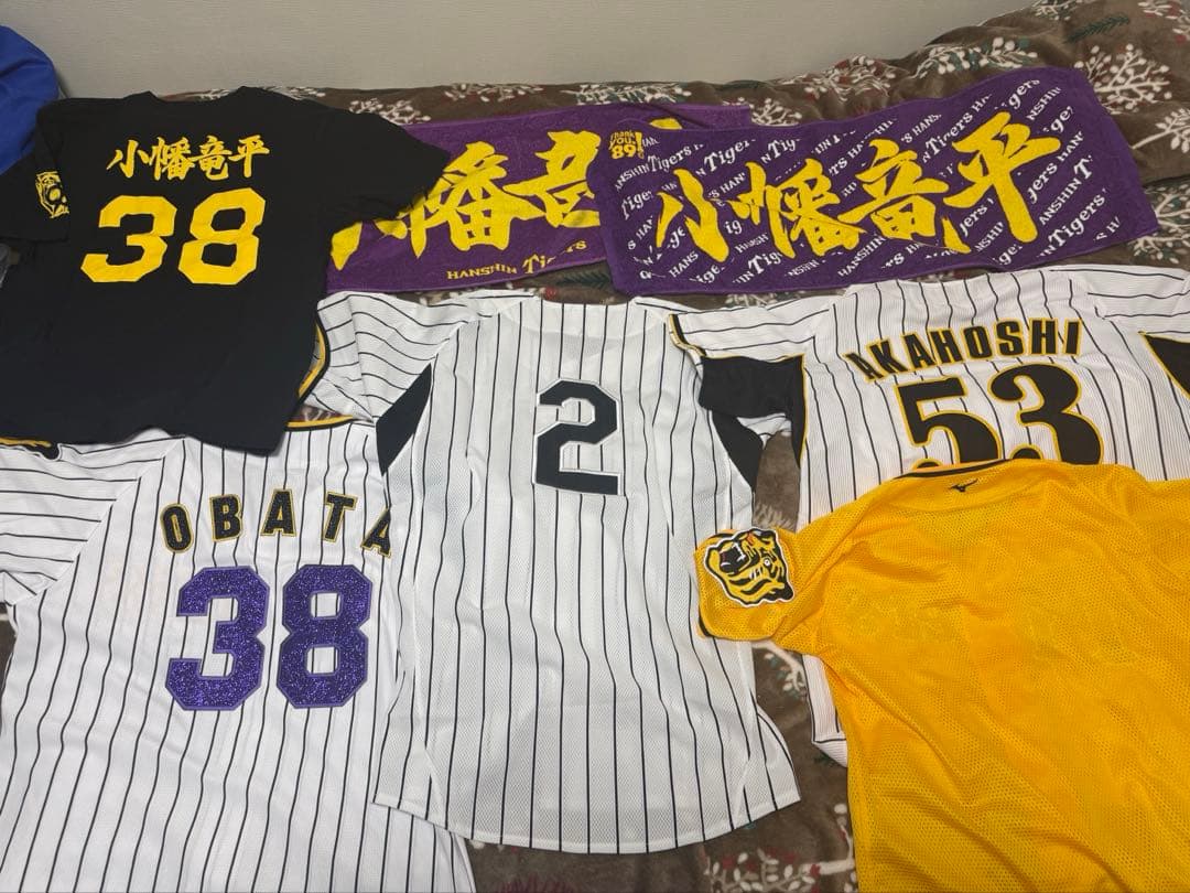 まとめ 阪神タイガース ユニフォーム Tシャツ タオル 計7点