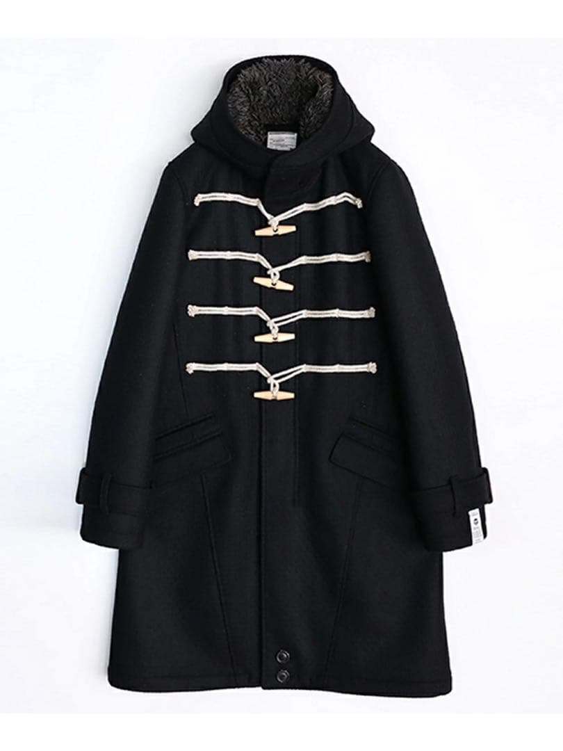 SHAREEF メルトンロングダッフルコート