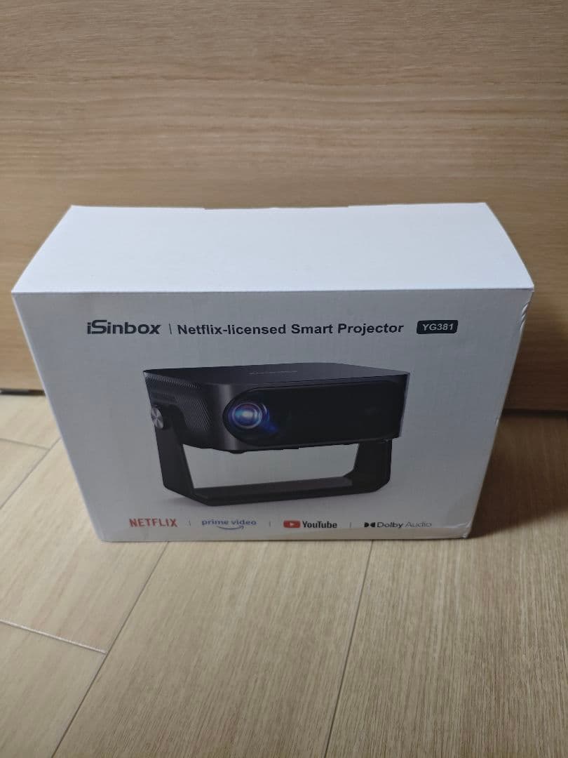 【新品未開封品】プロジェクター Netflix対応 1200 ANSIルーメン