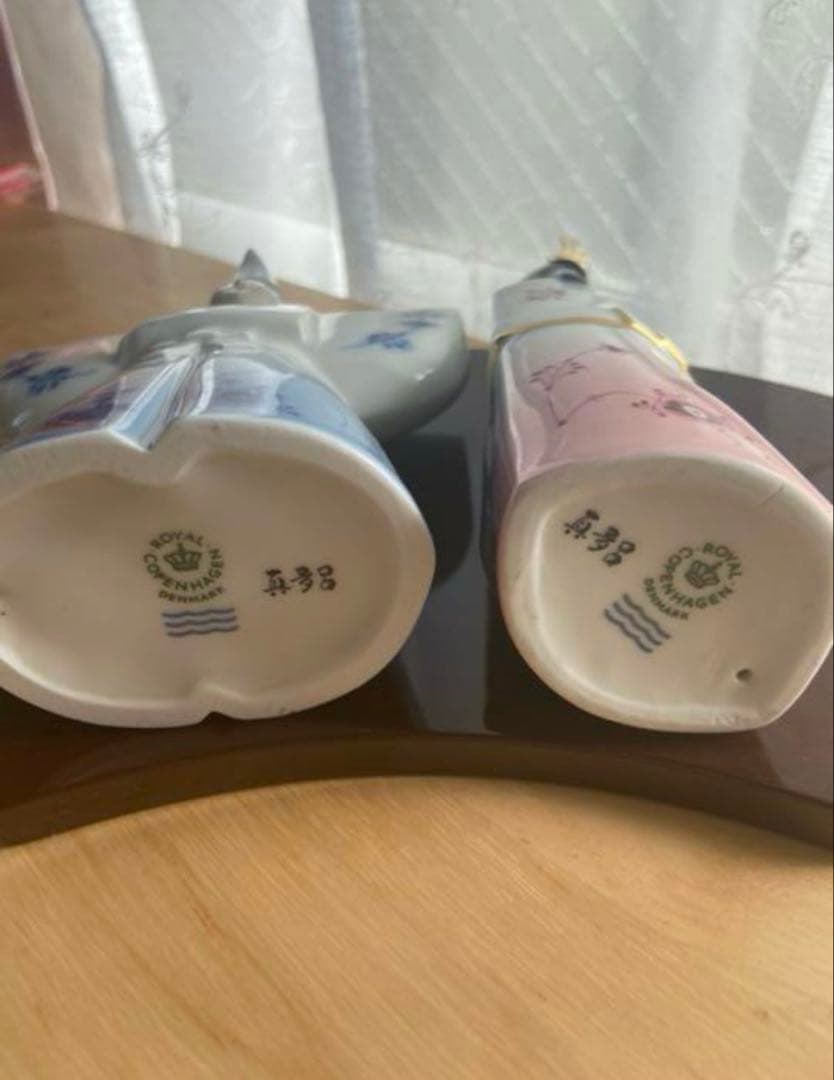 ロイヤルコペンハーゲン 真多呂　ひな人形　雛人形