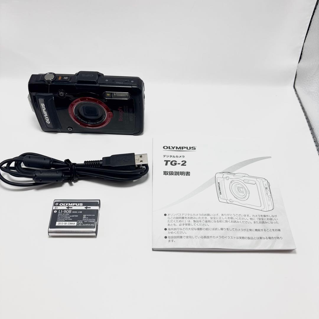 OLYMPUS STYLUS Tough TG-2 ブラック デジタルカメラ