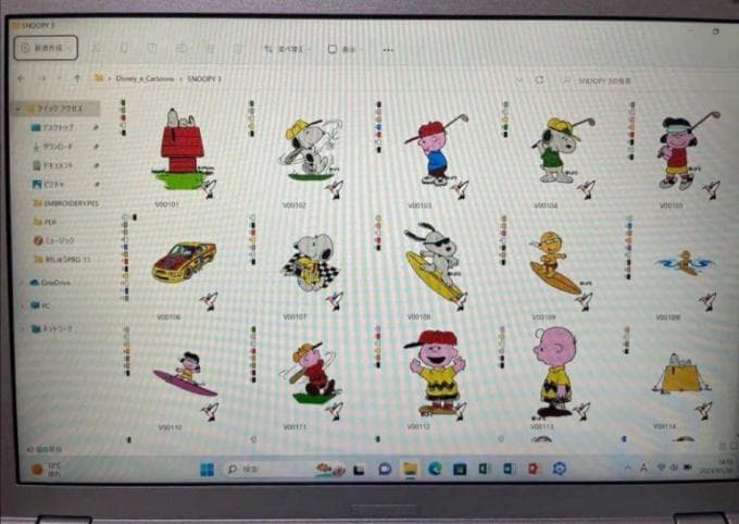 SV7 刺繍プロ11 ミシンPC ブラザー ジャノメ juki アップグレード1