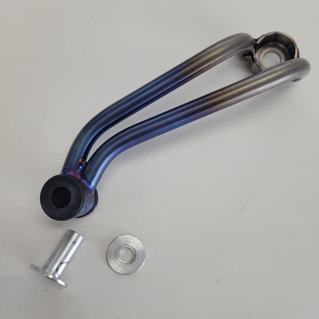 ZRX1200ダエグ　サイレンサー　チタンステー