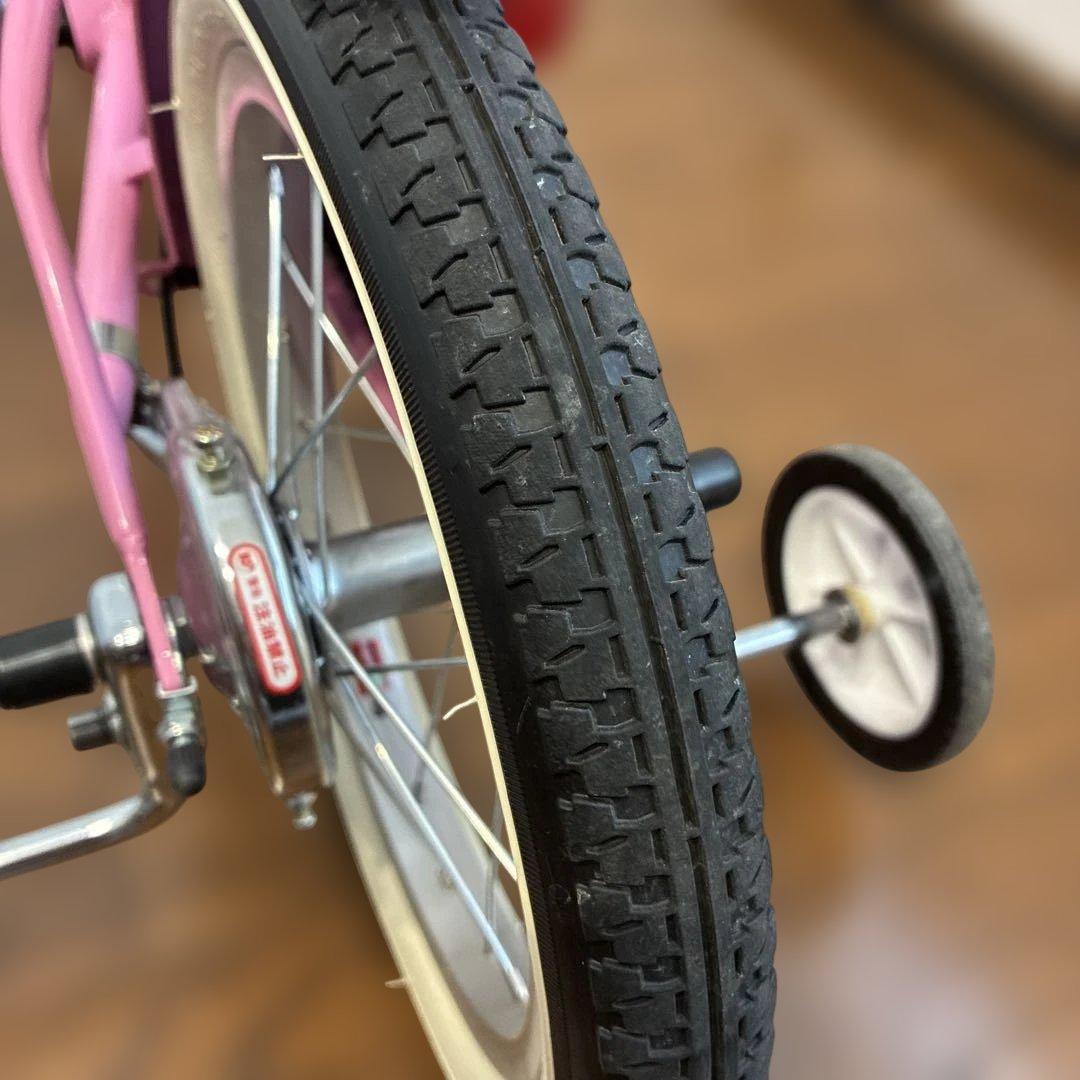 イノベーションファクトリー　キッズ　アサヒ　補助輪付き