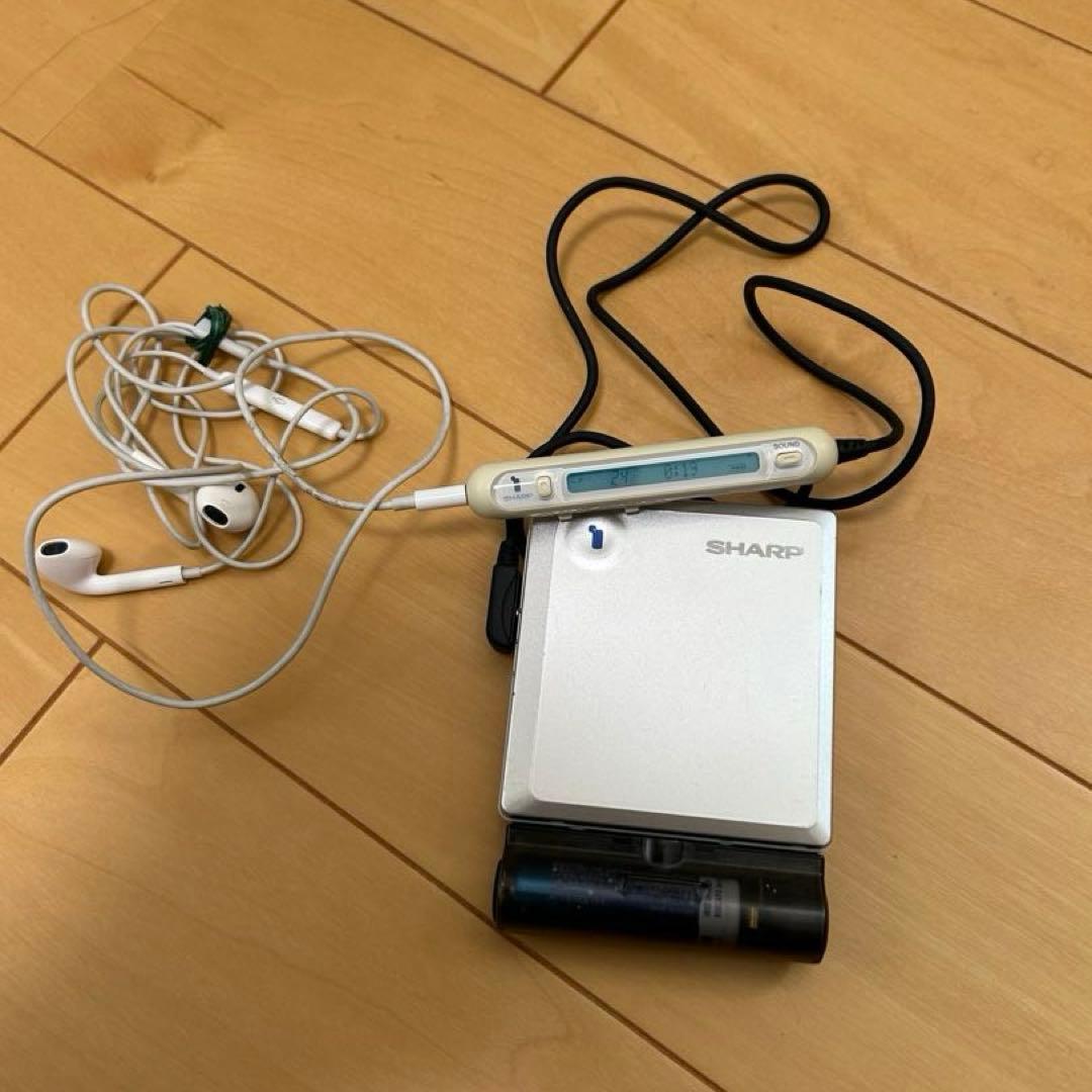 動作確認済み SHARP MDプレイヤー MD-DS33-S