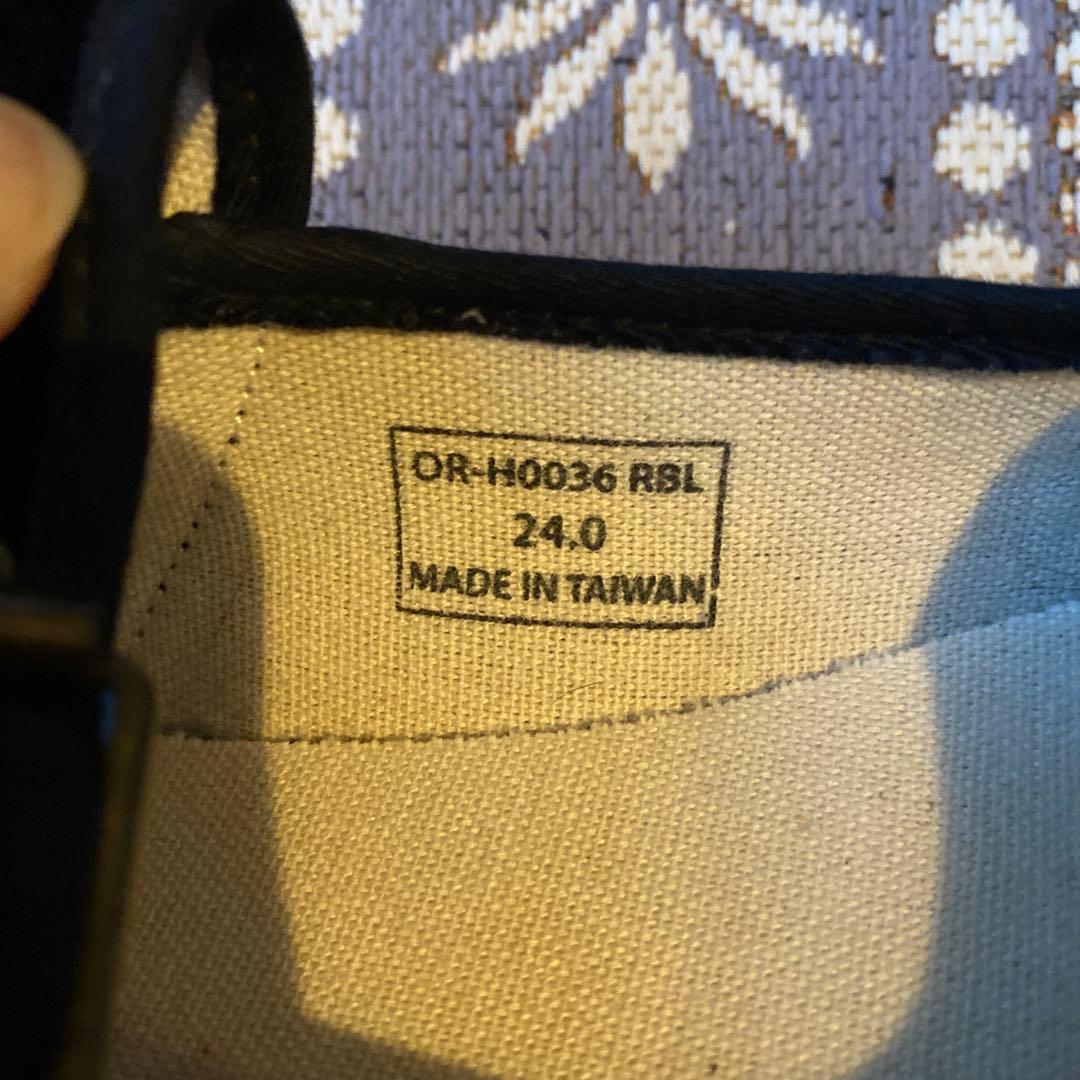 Orcival フラットシューズ ブラック