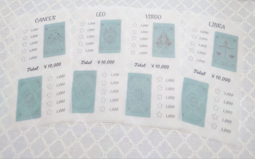 あやまる　Savingスクラッチ３種　A6リフィル２種